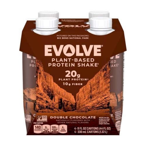 Real Plant-Powered Protein Shake - Double Chocolate